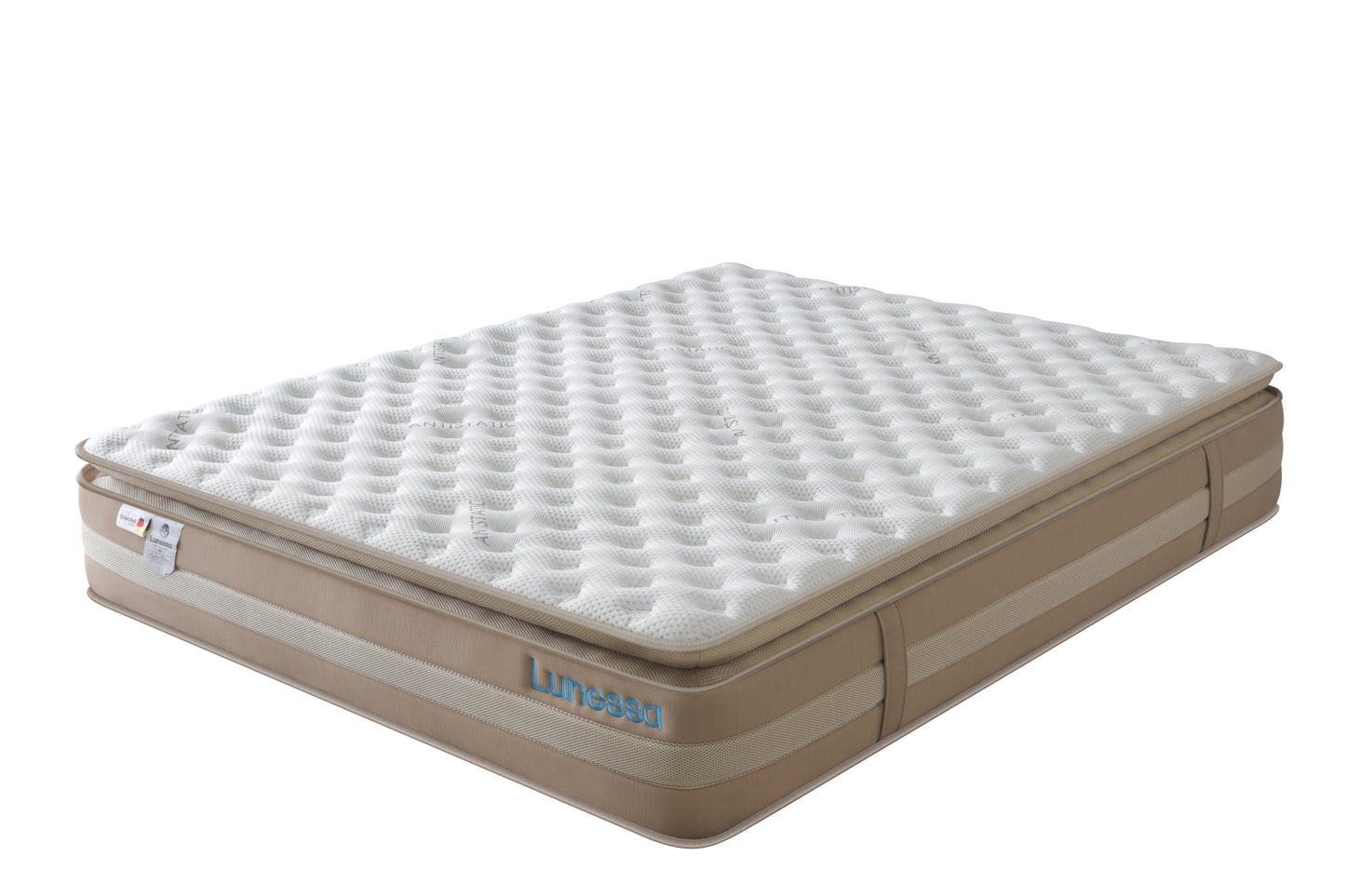 Lunessa Zenith – Premium Hybridmatratze mit Gel-Memory, Pillow-Top & AntiStress-Effekt