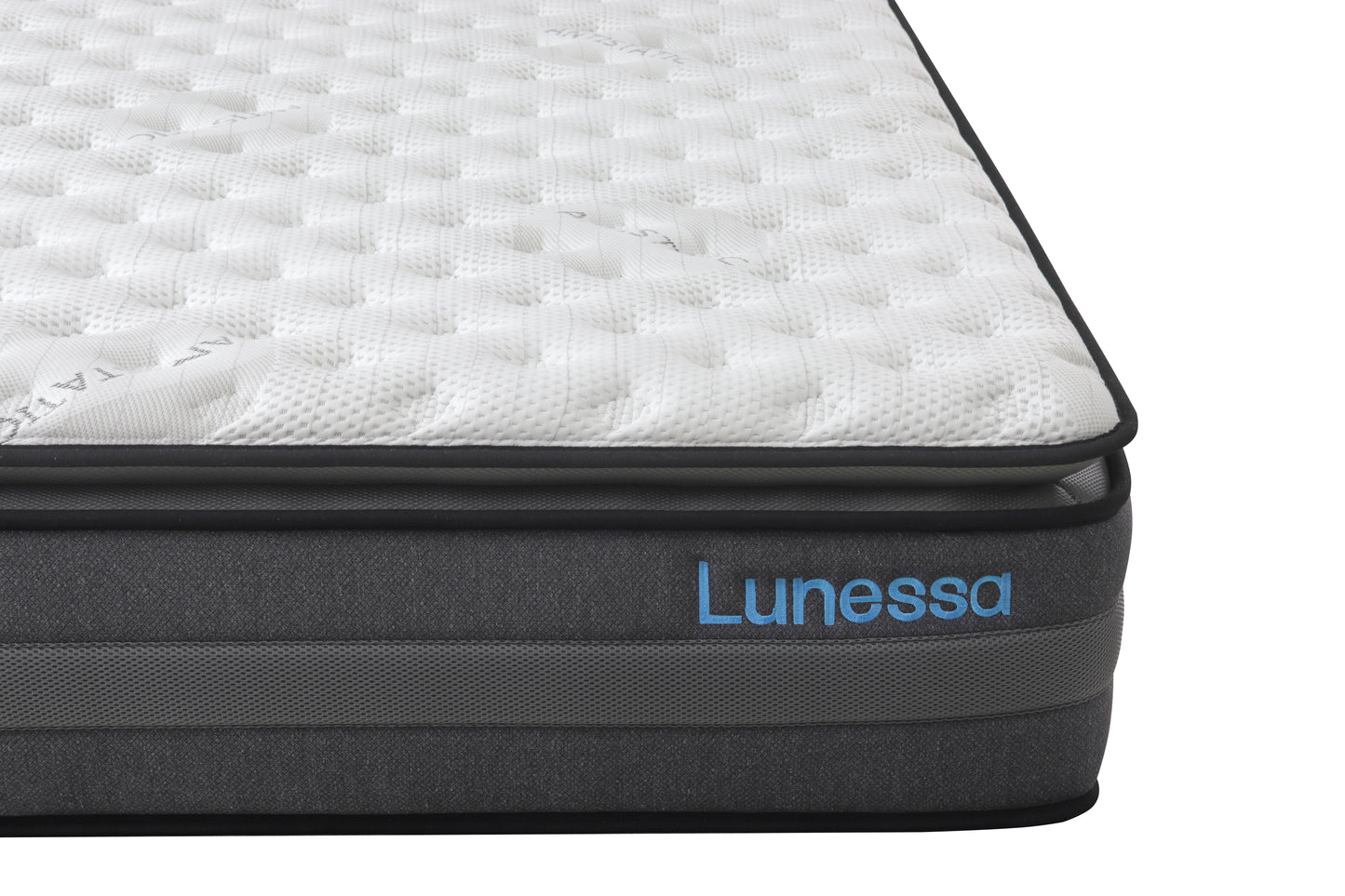 Lunessa Zenith – Premium Hybridmatratze mit Gel-Memory, Pillow-Top & AntiStress-Effekt