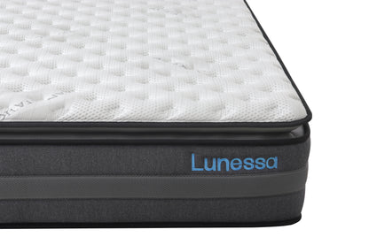 Lunessa Zenith – Premium Hybridmatratze mit Gel-Memory, Pillow-Top & AntiStress-Effekt